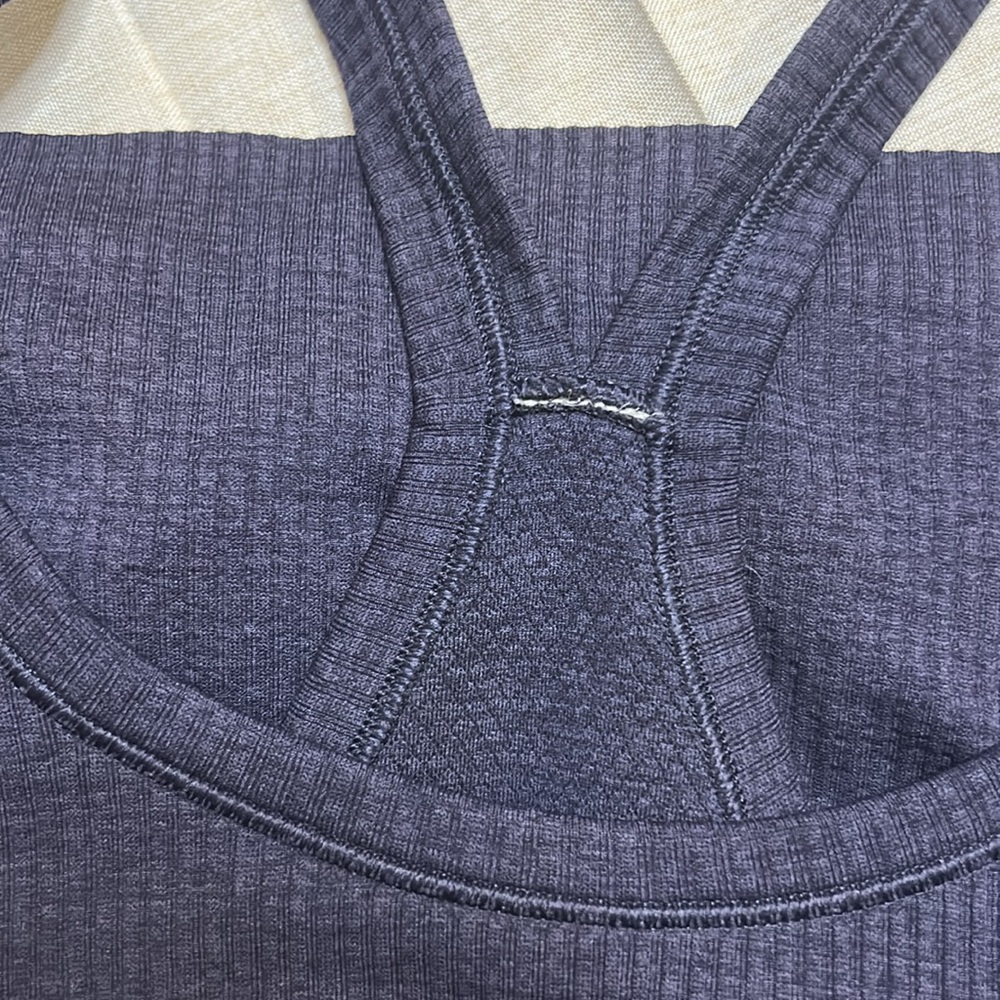 lululemon athletica navy Ribbed Tank Top - Picture 8 of 8
